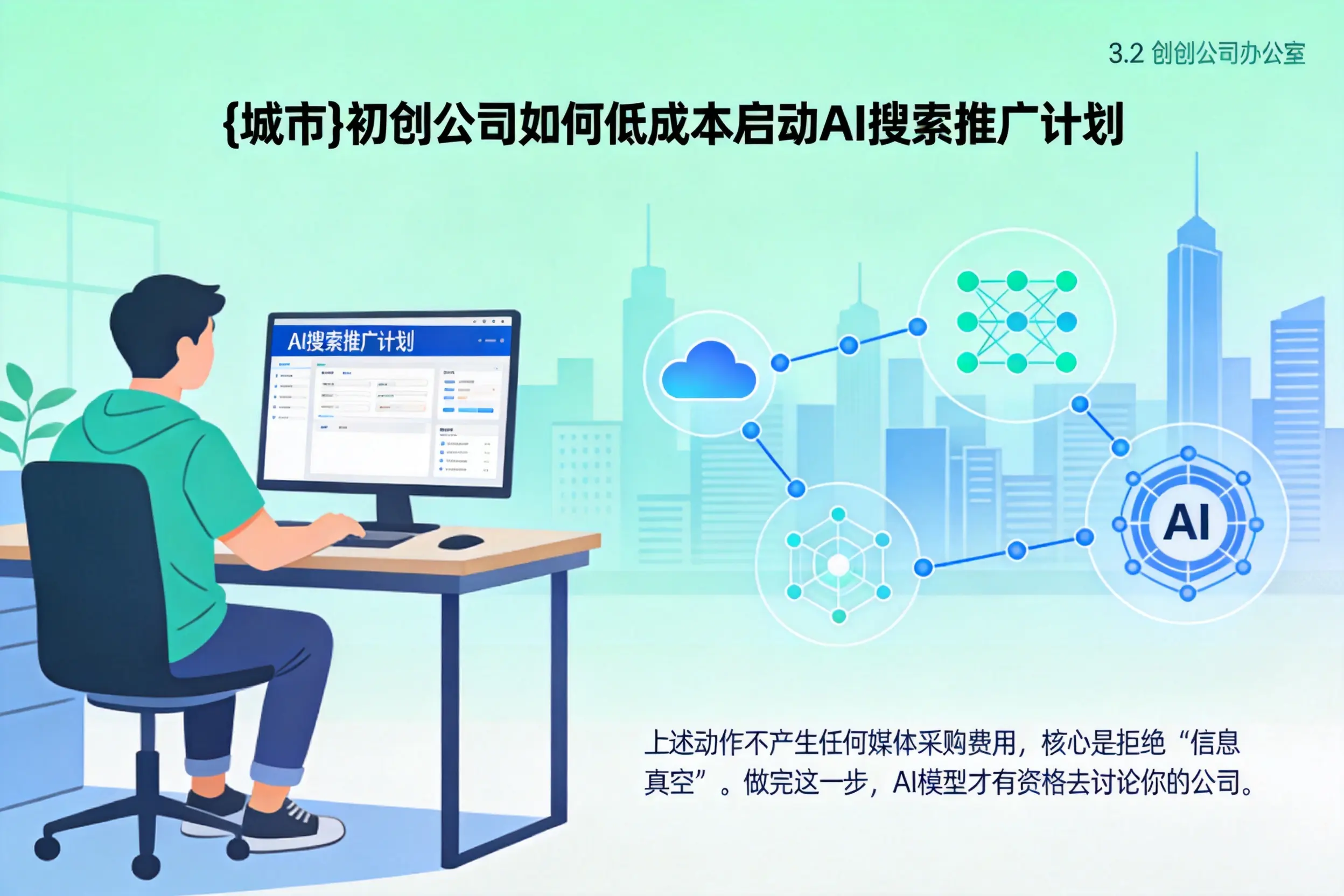 廊坊初创公司如何低成本启动AI搜索推广计划