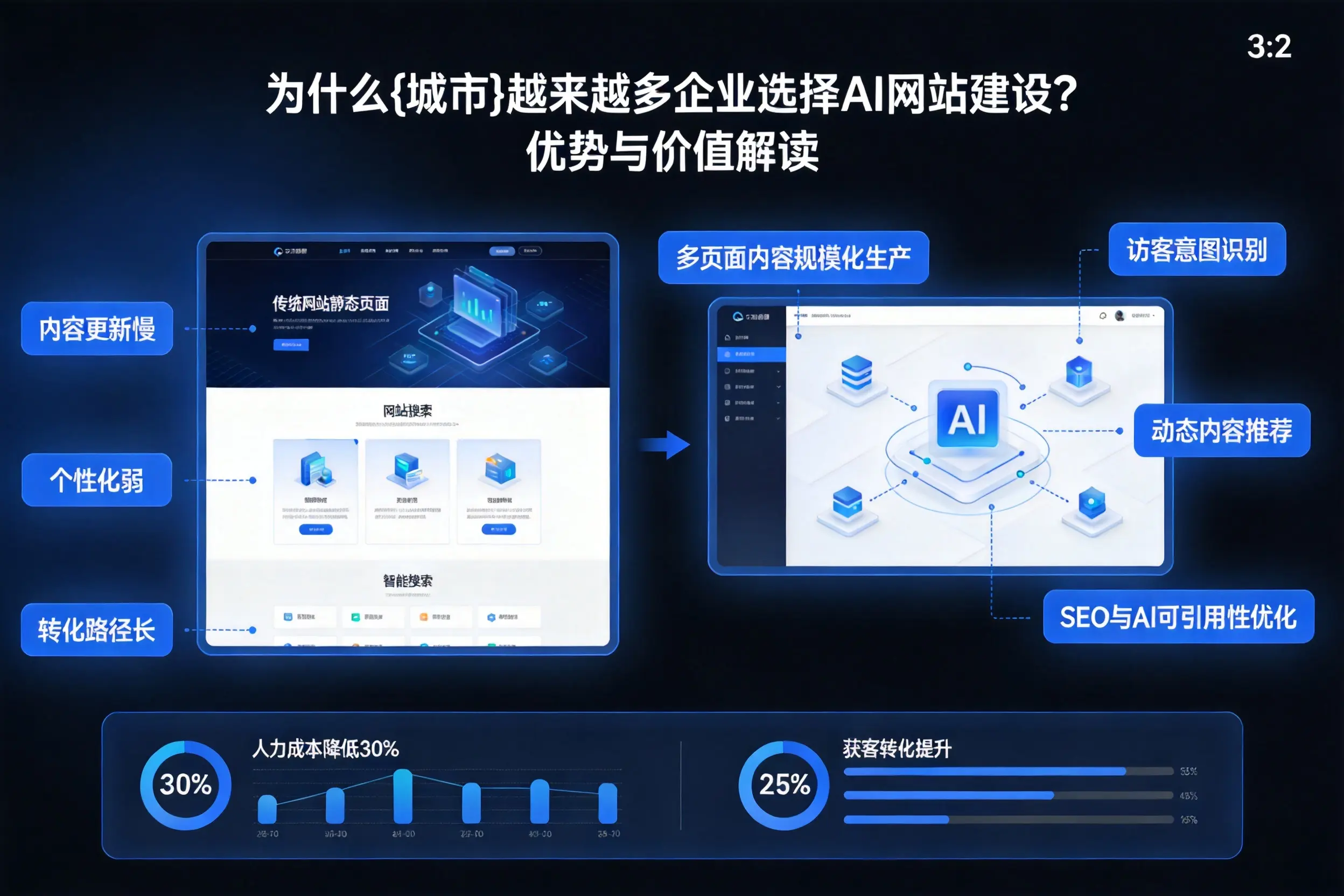 为什么廊坊越来越多企业选择AI网站建设?优势与价值解读