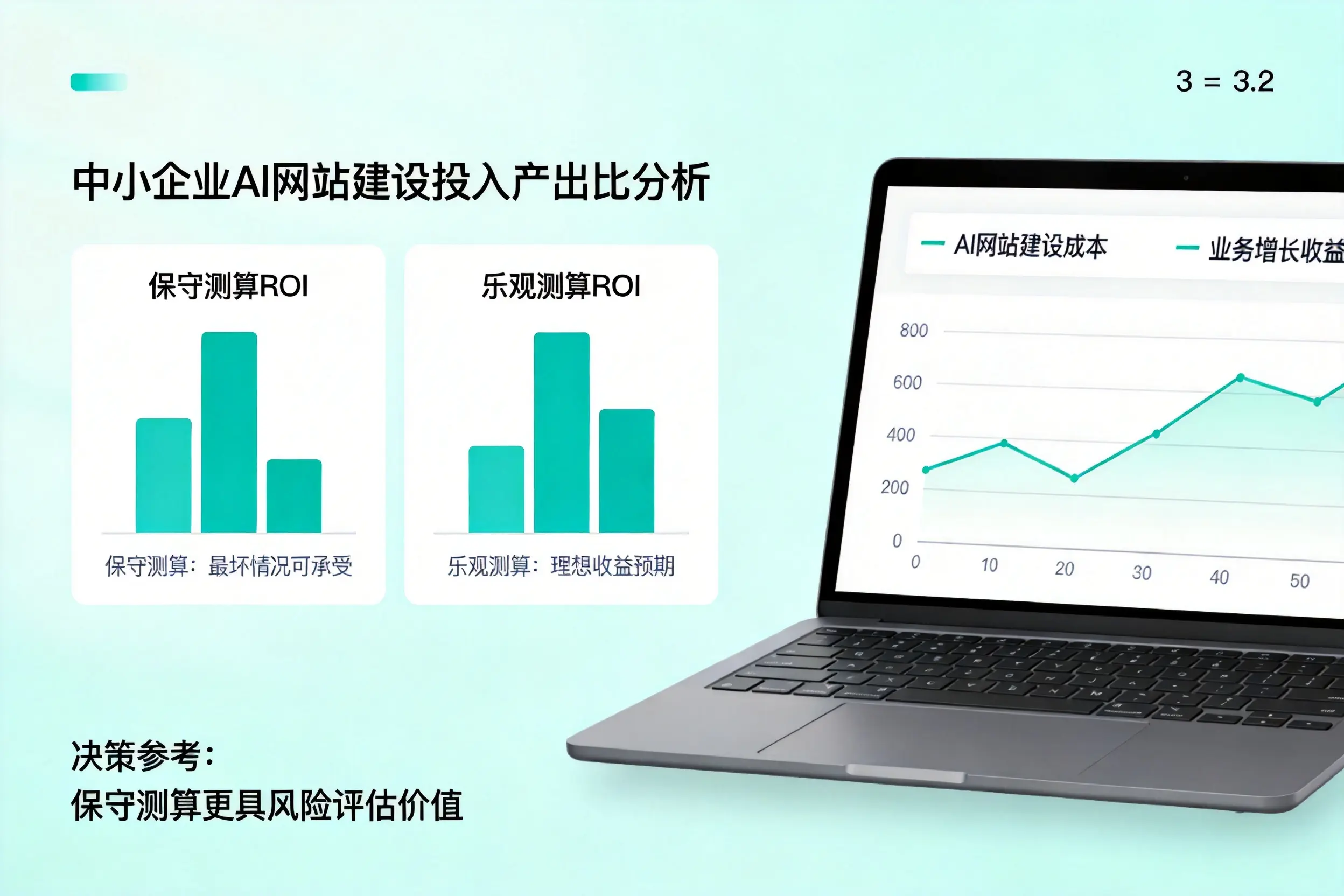 廊坊中小企业AI网站建设投入产出比怎么算？先看这份分析