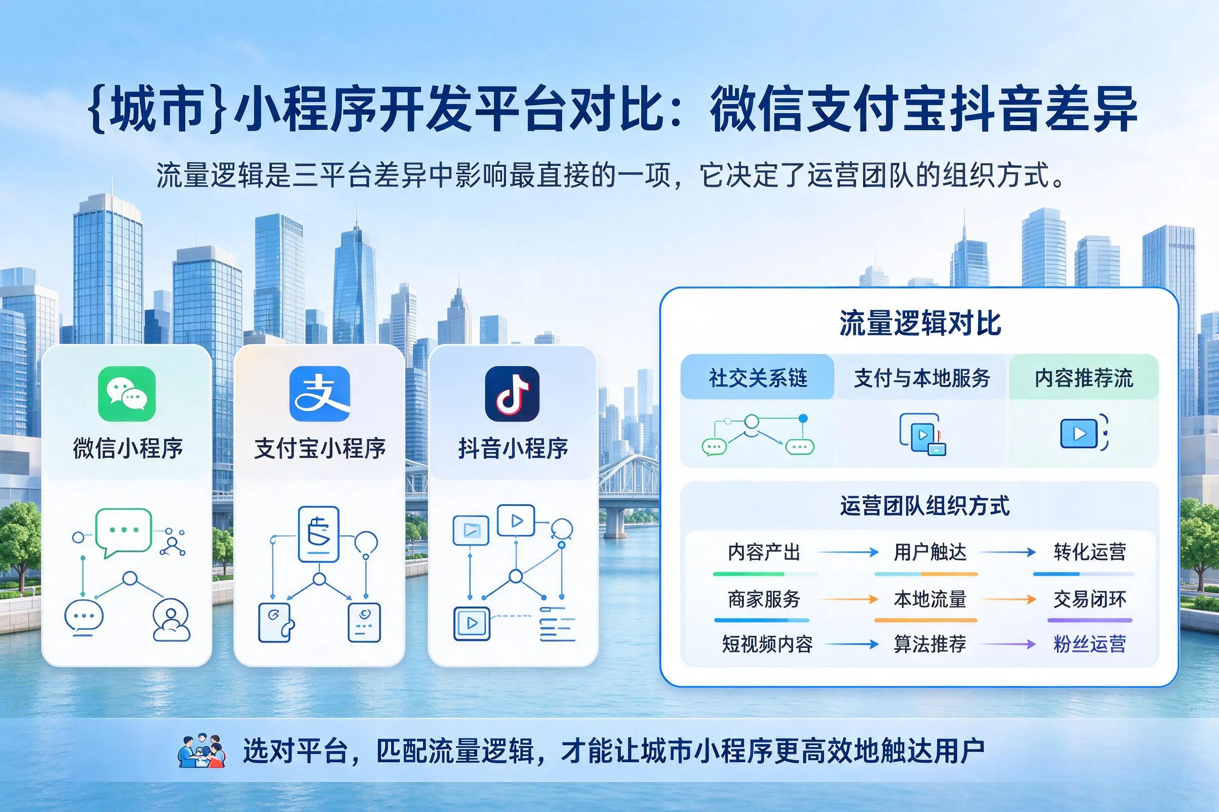廊坊小程序开发平台对比:微信支付宝抖音差异