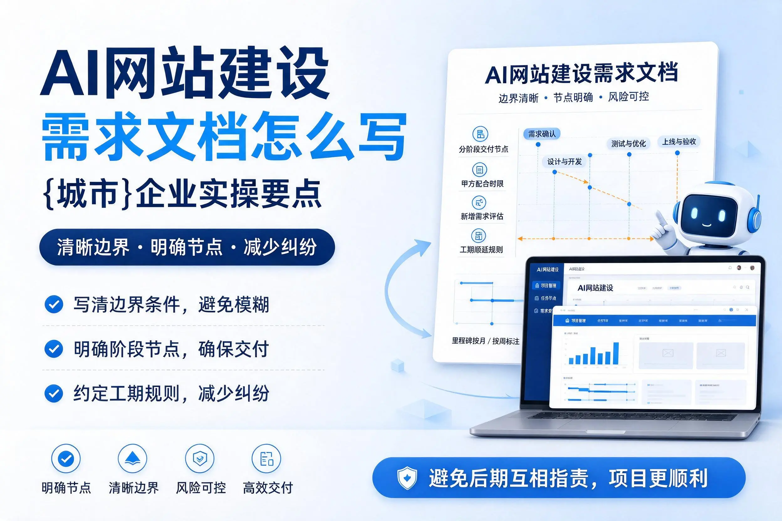 AI网站建设需求文档怎么写，廊坊企业实操要点